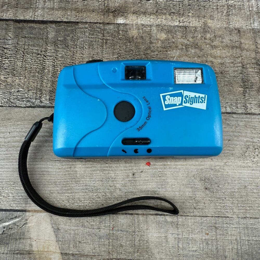 Vintage Snap Sights 35mm Disposable Camera Untested